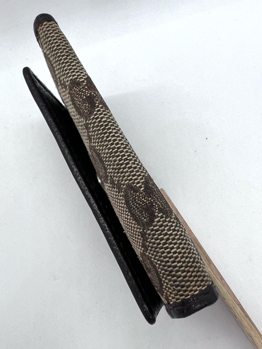 Gucci GG Canvas 6 Ring Key Holder Wallet Monogram w/3 Hooks + Ring GUC - Picture 5 of 16